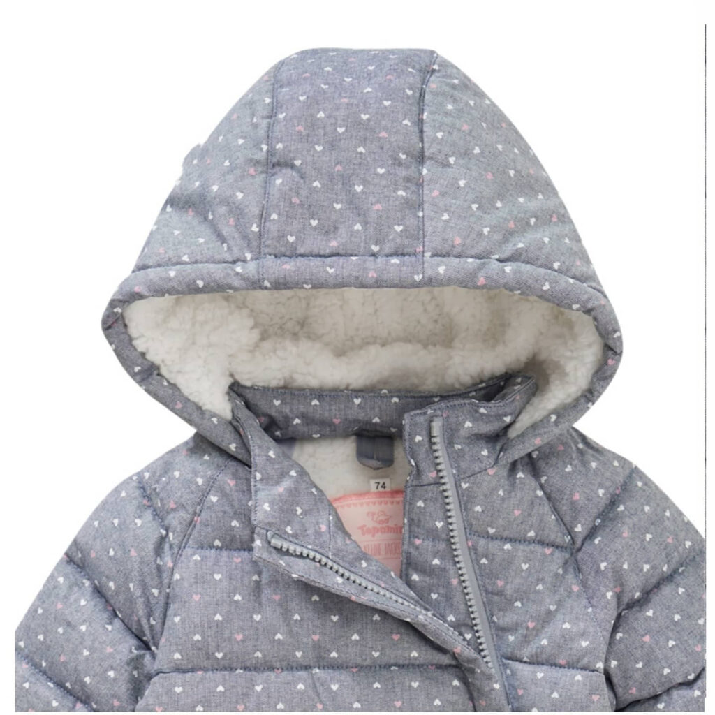 کاپشن دخترانه ارنستینگس فمیلی مدل قلب قلبی