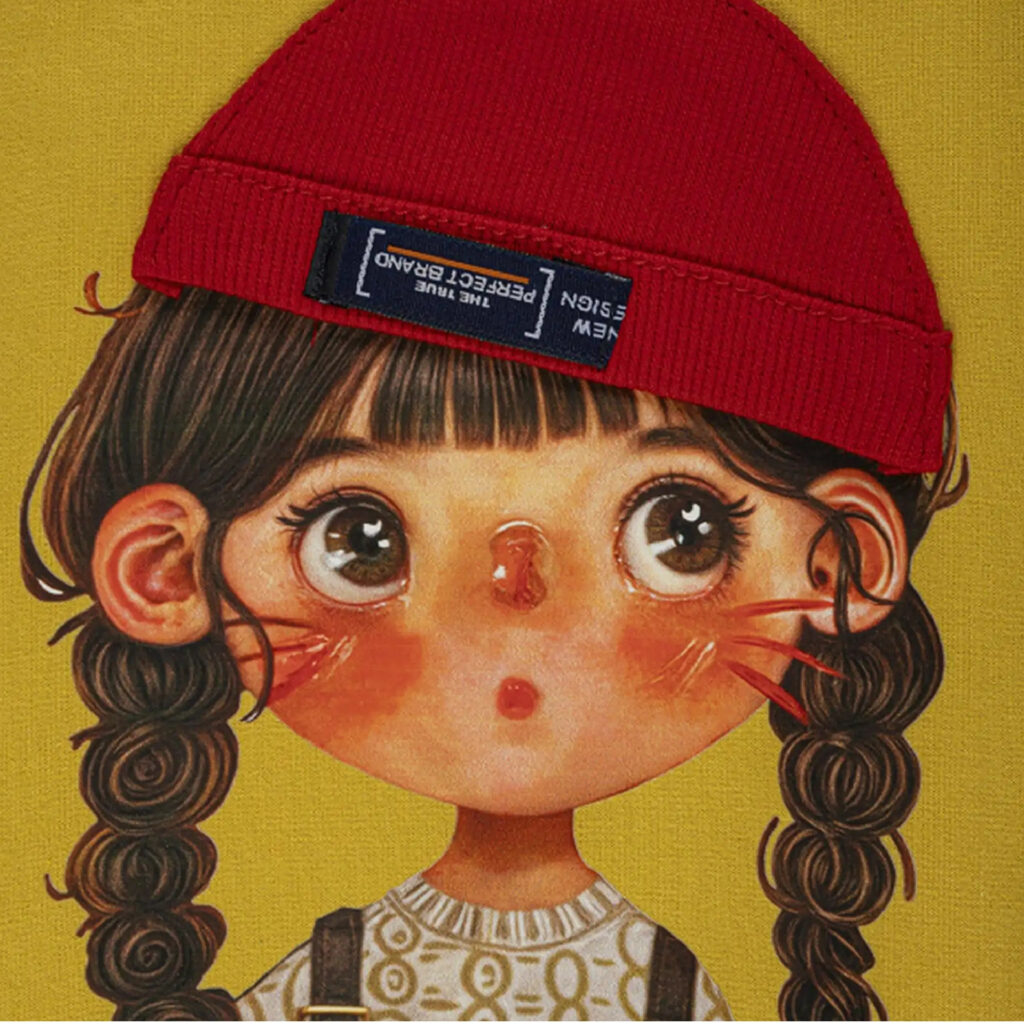 سویشرت دخترانه مدل MDSS-CG9745